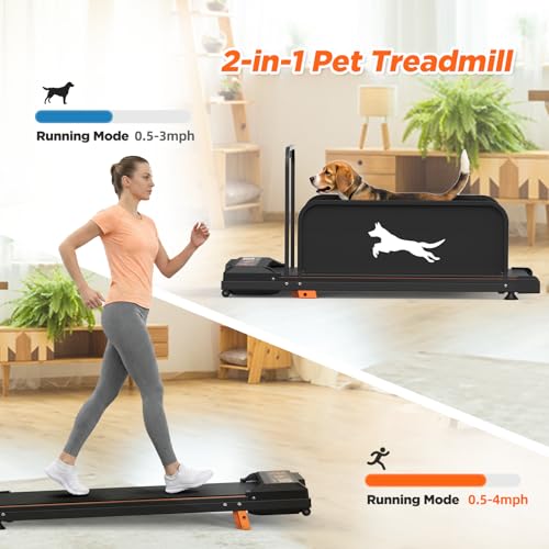 KEIKI Dog Treadmill for Small and Medium Breeds - color: Black Premium