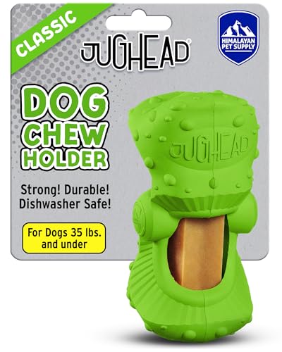 Himalayan Dog Chew Jughead Classic Dog Chew Holder, Hold Chews & Treats - style: Classic