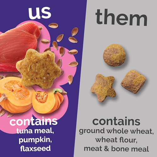 Fruitables Crunchy Cat Treats, Healthy Cat Treats, Tuna & Pumpkin, 30oz - size: 1.88 Pound (Pack of 1), style: Tuna & Pumpkin