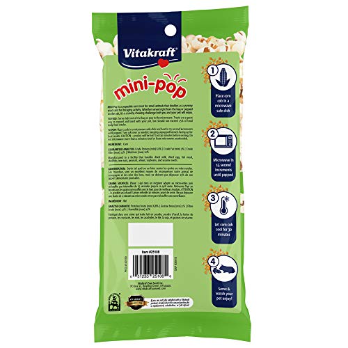 Vitakraft Mini-Pop Treat for Small Animals 6 oz - All-Natural - size: 6 Ounce (Pack of 1)