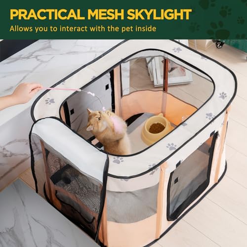 Avont Lick Mat Bundle with Dog Cat Playpen