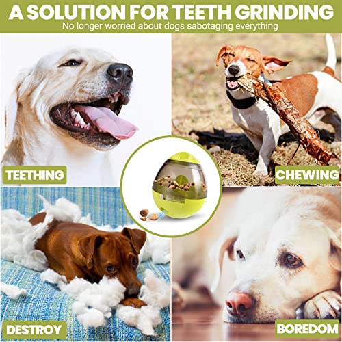 JZXOIVA Dog Treat Dispensing interactive Food Puzzles for Dogs