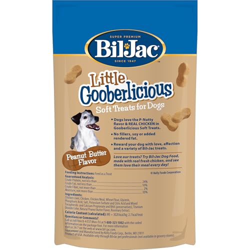Bil-Jac Little Gooberlicious Soft Dog Treats for Small Dogs | 4 oz - size: 4 Ounce (Pack of 1)