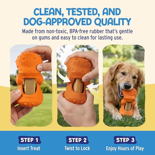Himalayan Dog Chew Jughead Super Sized Dog Chew Holder, Hold Chews & Treats - style: Super