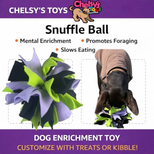 3-in-1 Enrichment Set, Tug, Sniff & Treat Dispense (Purple) - color: Lavender