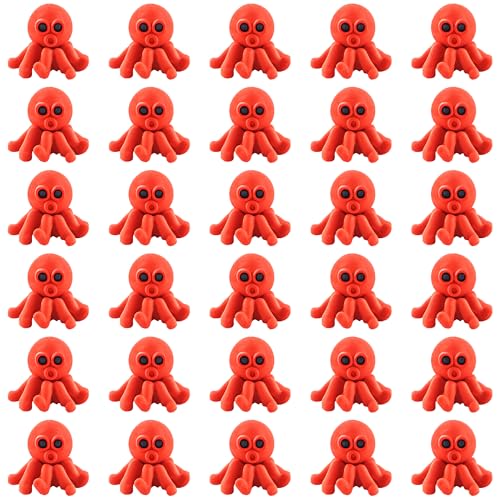 60 Pack Octopus Erasers for Kids,3D Take Apart Animal Eraser Desk Pets for Boys Girls Classroom Prizes,Game Reward,Easter Egg Fillers,Back to School Supplies,Goodie Bag Stuffers,Party Favors - color: Octopus, size: 60 PCS