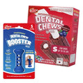 SuperPaw Dog Dental Chews (Berry, S) & Chew Holder (S) Bundle Kit - size: Small Toy & Antioxidant Support Chew Bundle