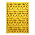 SodaPup Honeycomb eMat – Durable Lick Mat Feeder Made in USA from Non-Toxic, Pet-Safe, Food Safe Rubber for Mental Stimulation, Avoiding Overfeeding, Fresh Breath, Digestive Health, Calming, & More - color: Honeycomb Yellow