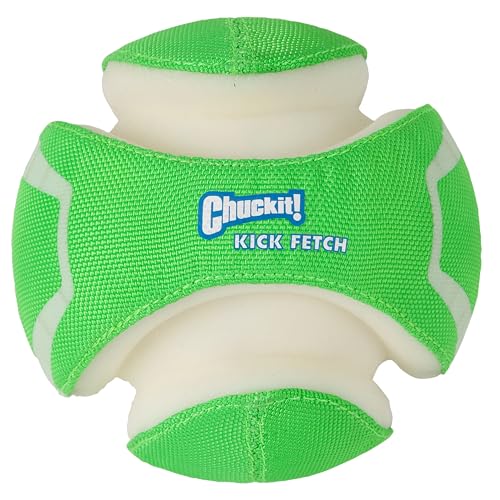 ChuckIt! Kick Fetch Dog Toy Ball, Glow In The Dark, Small - size: Small, style: Max Glow