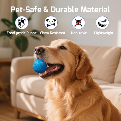 SNOYWEN Interactive Dog Toys, Automatic Moving Bouncing Pet Ball