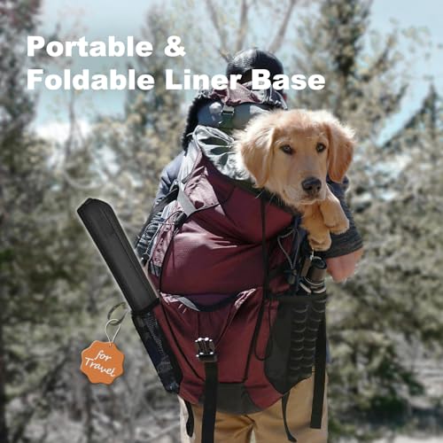 HQ4US 4LEGS Large Portable Dog Pee Pads Holder for Travel, Puppy Pad Holder Foldable Liner Base 44''x34'' Training Pad Holder with Fixing Clips, Dog Litter Box Waterproof, Easy Clean,Indoor Dog Potty - size: XL 44'' x 34'' for Dog＜ 38" Length