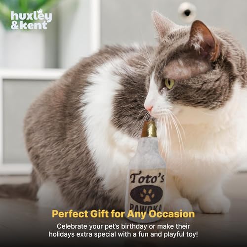 Huxley & Kent Plush Crinkle Catnip Cat Toy, Toto's Pawdka - style: Toto's Pawdka