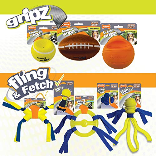 Nylabone Power Play Basketball Gripz Dog Play Toy, Large - size: Large