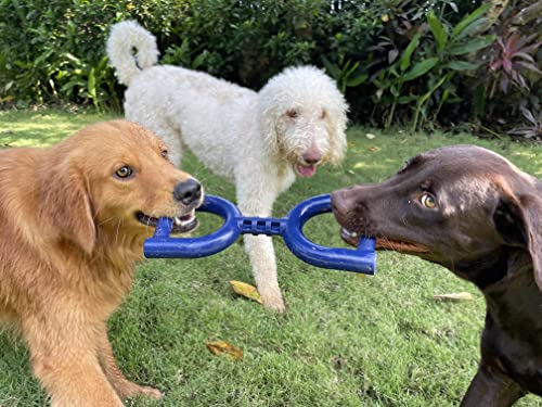 SuperChewer Tough Tug Pull Toy | Lifetime Replacement | Strong Natural Rubber | Interactive Tug-of-War Toy for Dogs | Ultra Durable Chew Toys for Aggressive Chewers | For Medium & Large Breeds - size: Large