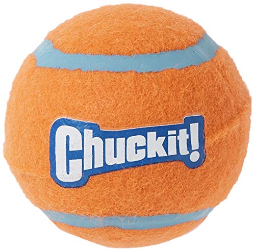 Chuckit! Dog Tennis Ball Toy, Medium 2.5in, 4 Pack, for 20-60lbs Dogs - size: Medium - Pack of 4