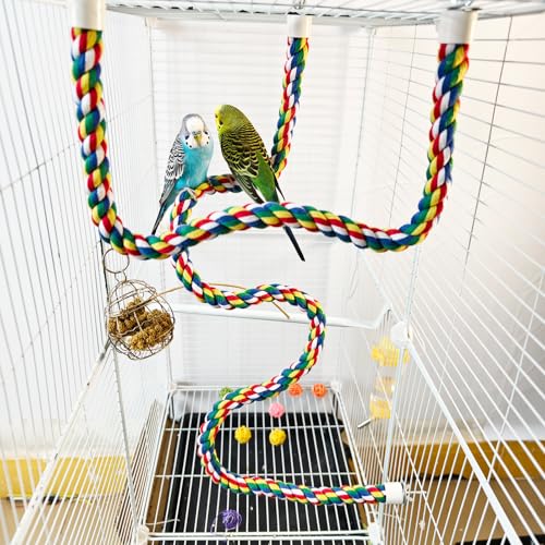Bird Perch,Bird Rope Perch & Rope Perch 24‘’/41''