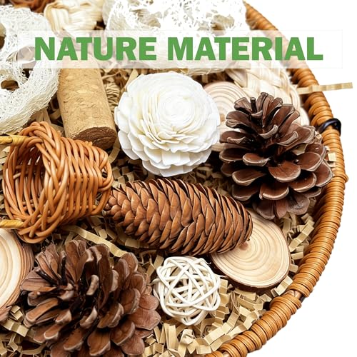 Bird Toys Natural Bird Foraging Toys Parrot Shredding Toys(Large)