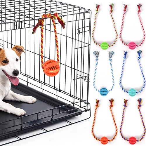 Interactive Dog Toys, Crate Training Aids for Puppies,Orange - color: orange