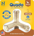 N-Bone Quado Interactive Chew, Ginormous Peanut Flavor (6 Pack), Large - size: 6.8 Ounce (Pack of 6)