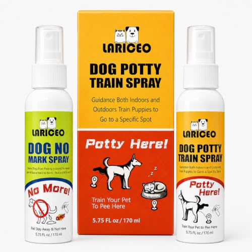 Dog Potty Location Training Sprays for No-Go and Go-Here Zones - size: 360ml