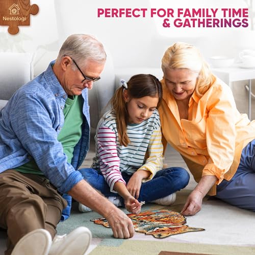 Wooden Fox Puzzle for Adult, 150 Pieces - color: Fox