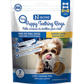 N-Bone Teeny Puppy Teething Rings, Chicken Flavor, Natural Puppy Teething Chews & Treats, 7 Rings (4.6 oz), For Small & Toy Breed Puppies - size: 4.6 Ounce (Pack of 1)