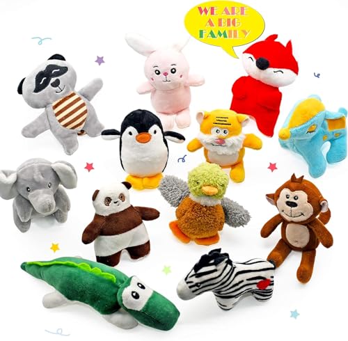 SHARLOVY Dog Squeaky Toys for Small Dogs, Pack 12 - color: Assorted 12 Pack, size: Small