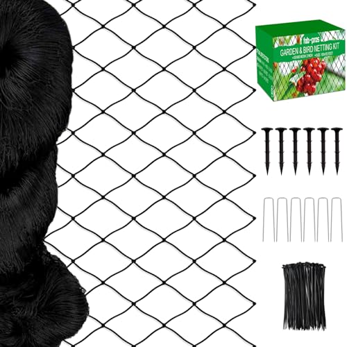 Bird Netting 50'x50' Heavy Duty Nylon Net with 2" Mesh, Chicken Netting - size: 2", 50' x 50'
