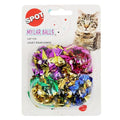 SPOT Ethical 1-1/2-Inch Mylar All Breed Sizes Balls Cat Toys, 4-Pack for All Breed Sizes