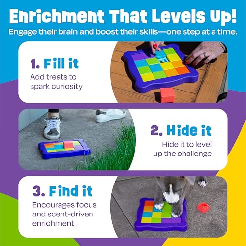 Brightkins Pup Pixel Treat Puzzle