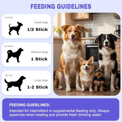 PETPHABET Dental Chews for Dogs, 3 Flavor Variety Pack, 15 Count