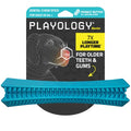 Playology Dental Chew Stick Toy for Senior Dogs- Jumbo, Peanut Butter Scent - size: Jumbo Chew Stick, style: Peanut Butter