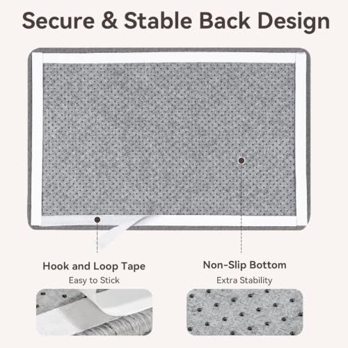 Cat Scratcher Mat, 23.6"x15.7" Natural Sisal Cat Scratch Pad - color: Gray, size: 1 Pack-23.6"x15.7"