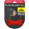 Playology Puppy Teething Bone Dog Chew Toy - Medium, Beef Scent - size: Medium, style: Beef