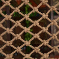 Safety Anti-Fall Fence Net for Children Pet Cat,Cargo Net Climbing Rope,Playground Climbing Children Net Woven Rope Truck Trailer Netting Swing Treehouse Hammock Rope (Jute, 0.5Mx8M(1.64FTx26.24FT)) - size: 0.5Mx8M(1.64FTx26.24FT)