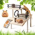 Wooden Hamster Playground, Hamster Platform, Hamster Climbing Hide Frame - color: 11