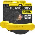 Playology Squeaky Chew Stick - Scented Dog Toy - Medium, Chicken Scent, 2pk - size: Medium (VALUE 2-Pack), style: Chicken