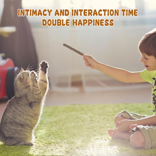 WoLover 25 PCS Silvervine Sticks for Cat, Natural Matatabi Chew Toys - size: 25 Count