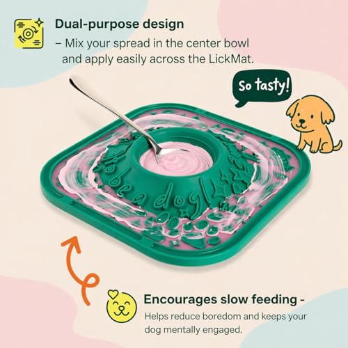 Dog Lick Mat, Green