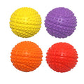Dog Squeaky Toys and Non-Toxic Rubber Play Balls for Interactive Training and Chewing (5.5cm/2.16in Pack of 4) - style: 5.5cm/2.16in pack of 4