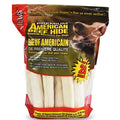 Canine Chews 10-11" Rawhide Bones for Large Dogs, Durable USA Beefhide Dog Rawhide Chews, Retriever Rolls 20 Pack (5 lbs) - size: 20 Count (Pack of 1)