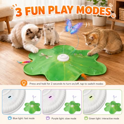 Cat Toy, Interactive Cat Toy, Cat Toys Interactive - color: green