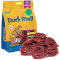 gazeupon Dog Treats Duck Jerky Rings, Rawhide Free Dog Chews