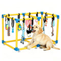 Puppy Play Gym with 12 Hanging Toys (Yollow) - color: Yellow, size: 19.5x38in