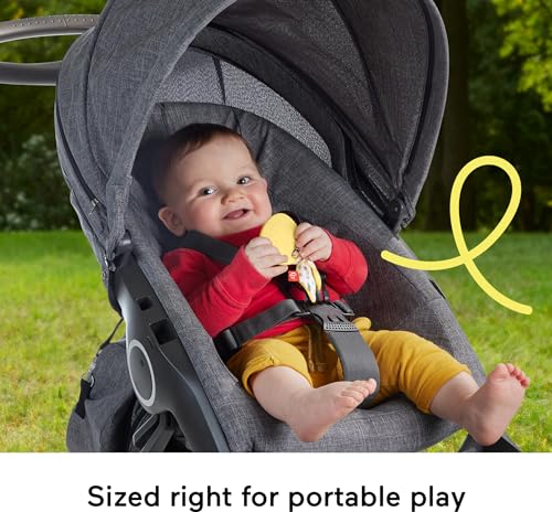 Fisher-Price Baby Toy Snuggle Bunny Teether, BPA-Free Sensory Activity for Developmental Play for Newborns Ages 3+ Months - size: Pack of 1, style: Bunny Teether