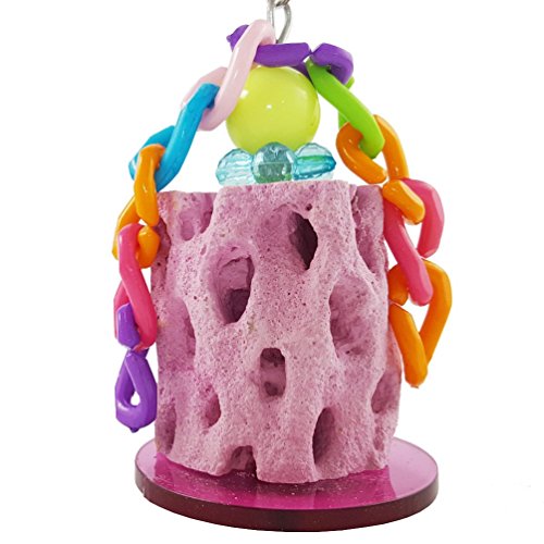 Wontee Bird Calcium Chew Grinding Treats Toy for Parakeet, 1 Pack - size: A (1 Pack)