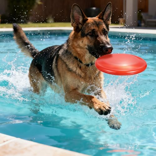 Dog Flying Discs, Dog Flying Discs Resistant Bite, 4.6" 2Pcs - color: Blue, size: 5 Inches