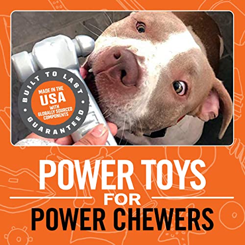 BULLYMAKE Tough Chew Hammer Dog Toy, Durable Nylon, Aggressive Chewers - style: Hammer