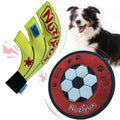 Squeaky Flying Disc for Small Medium Dogs 2-Pack Fetch Rings