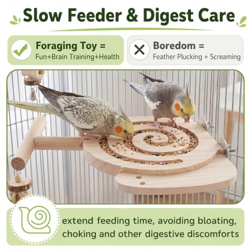 Bird Foraging Toy for Parrots
